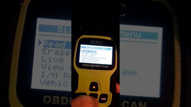 M.N.C OBDII-EOBD-CAN Hibakódolvasó смотреть онлайн