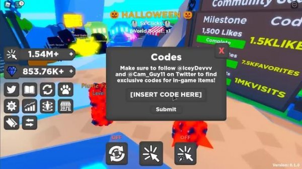 30+ NEW CODES Working & Got Best Limited MYTHIC 1M Pet in NEW GAME Clicking Fantasy Simulator!Roblo