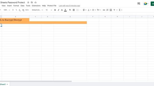 How to Password Protect Google Sheets: Free Template! смотреть онлайн
