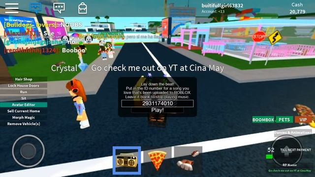 Old town road ROBLOX id смотреть онлайн