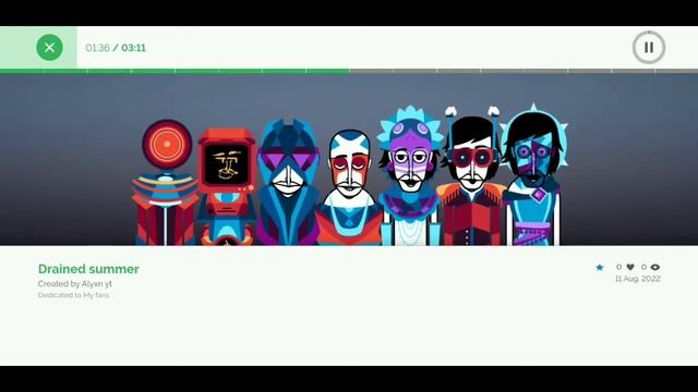 Incredibox vA Travis : "Drained summer" (Incredibox: #5) смотреть онлайн
