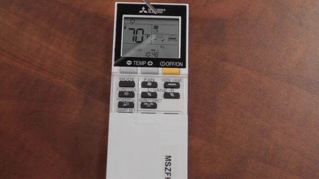 Mitsubishi MSZ-FH Remote (SG15H) - Basic Functions смотреть онлайн