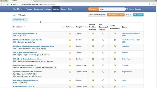Find and View a License in DejaCode смотреть онлайн