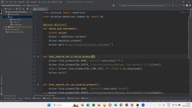 Creating PyTest fixture to remove duplicate steps in Selenium Tests (PyTest - Part 28) смотреть онлайн