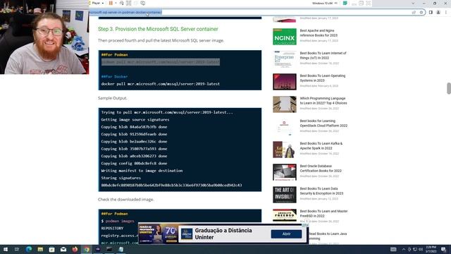PODMAN O SOFTWARE COMO INSTALAR E USAR - PARTE 2 смотреть онлайн