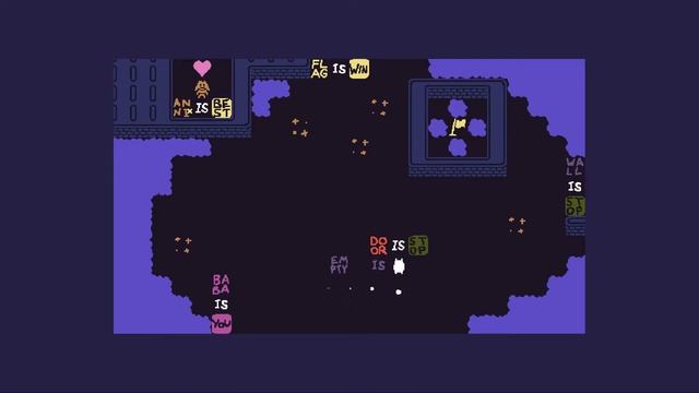 Baba Is You - Level Space 2 - Lonely flag - Solution смотреть онлайн