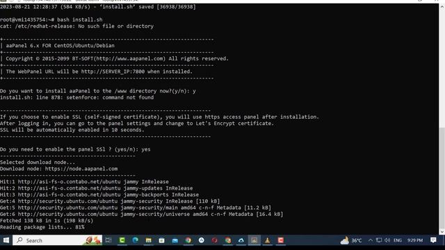 How to Install aaPanel On Contabo VPS Server Ubuntu 22.04.2 | aaPanel Installation Ubuntu 22.04.2 смотреть онлайн