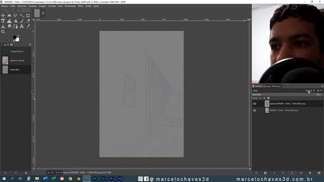 Aplicando Mais Nitidez no Render - GIMP Para Arquitetura смотреть онлайн