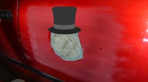 Дыра в центре двери, ремонт без сварки. Для новичков.