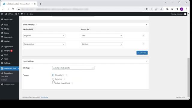 Notion to WordPress - Notion WP Sync: How To setup your sync settings and triggers смотреть онлайн