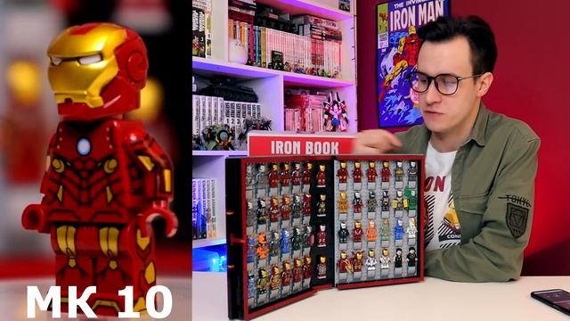 ВСЕ ЛЕГО КОСТЮМЫ ЖЕЛЕЗНОГО ЧЕЛОВЕКА (Марк 1 - Марк 85) смотреть онлайн