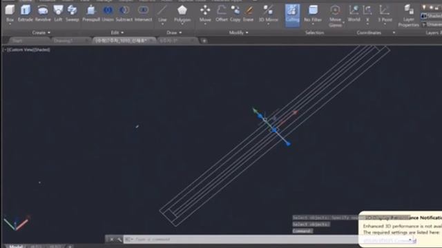 1day bridge - Autocad 3차원 03 주택 창문기호로 입체 창 만들기 смотреть онлайн