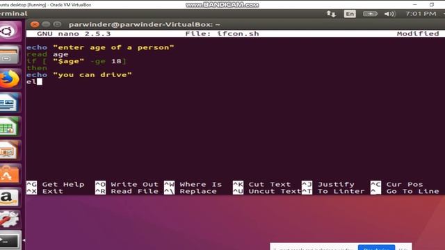 if else condition script in linux ubuntu смотреть онлайн