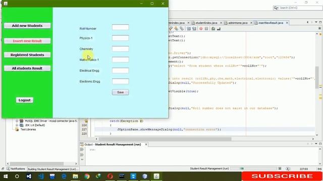 Student Result Management system in JFrame using Netbeans [complete project] смотреть онлайн