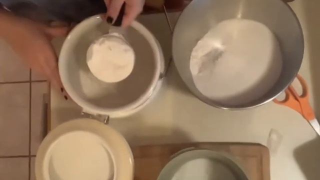 The Process Of Making A Cake