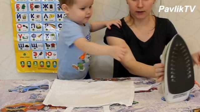 Домашняя печать на ткани