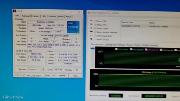 Comparativo : Gammaxx 400 V2 vs AG400 - i5 12600K - PT-BR