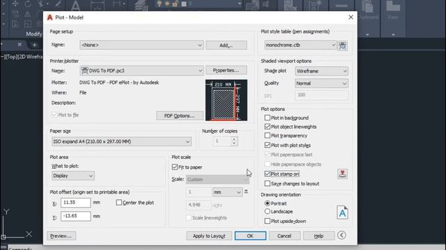 How to Print From Laptop To Printer | At Scale In Autocad | Autocad Free смотреть онлайн
