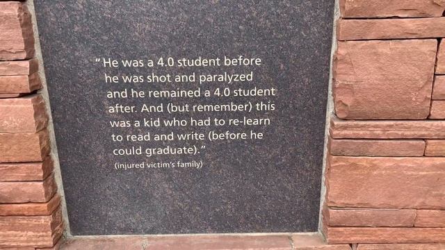 Visiting the Columbine Memorial in Littleton (Denver), CO смотреть онлайн