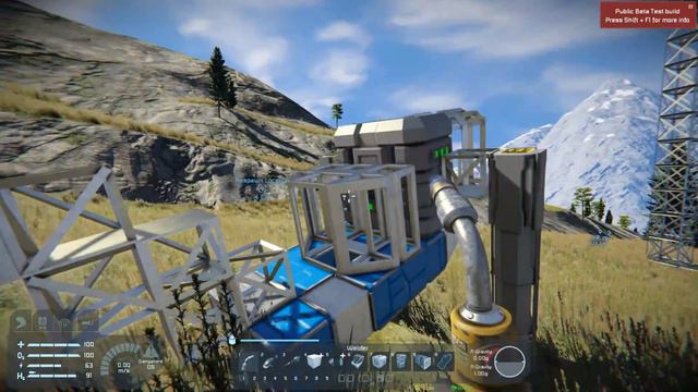 SPACE ENGINEERS Survival Playtest :: HYDROGEN POWERED ROVER :: PART 2 смотреть онлайн