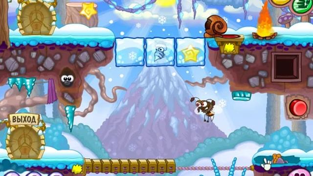 Snail Bob 6: Winter Story - LEVEL 19 - 3 ЗВЕЗДЫ смотреть онлайн