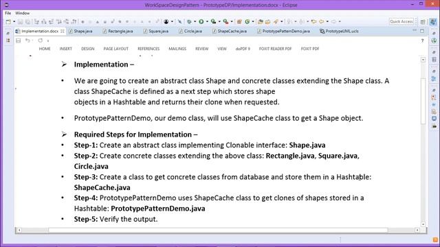Prototype Design Pattern смотреть онлайн