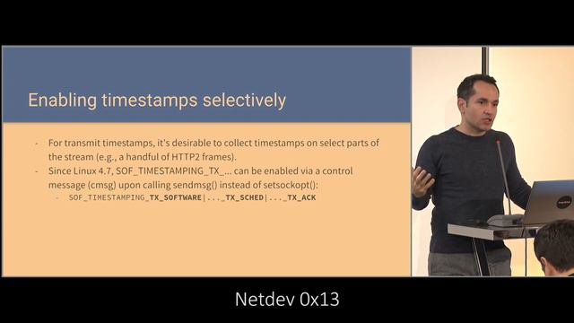 Netdev 0x13 - TCP SO TIMESTAMPING with OPT STATS for performance analytics смотреть онлайн