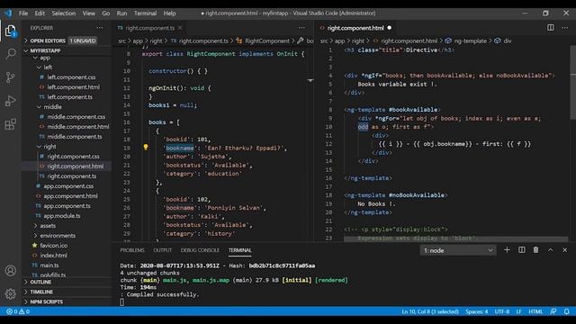 12. *ngFor, *ngSwitchCase - Directive in Angular (Tamil) смотреть онлайн