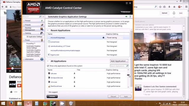 R7m265 AMD switchable graphics (Problem Solved) смотреть онлайн