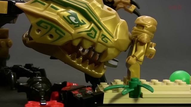 Обзор набора LEGO 70503 «Золотой дракон» серии Ninjago. смотреть онлайн