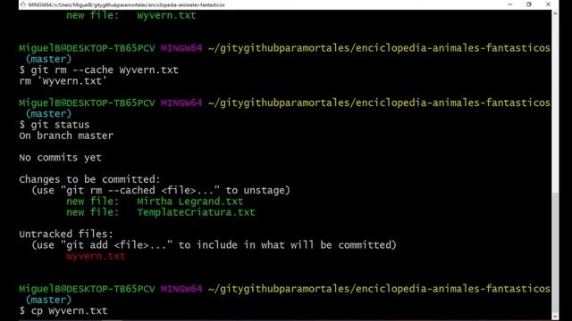 Como agregar y remover archivos del seguimiento de Git - Tutorial Git y GitHub para mortales #9 смотреть онлайн