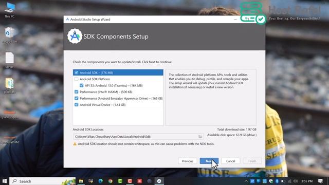 How to install Android Studio on Windows 10/11 [2023 Update] Dolphin | Installation Guide смотреть онлайн