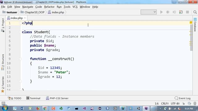 Object-Oriented PHP - Part 1 смотреть онлайн