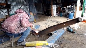 Кун своими руками. Часть1 - стрелы.#трактор #кун...