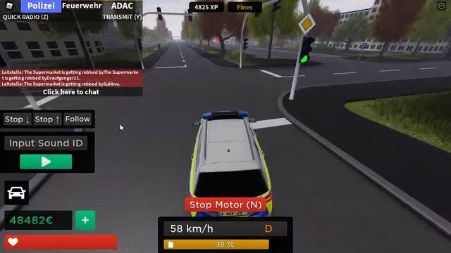 Будни сотрудника полиции! (БЕЗ МОНТАЖА) ROBLOX / Notruf Frankfurt смотреть онлайн