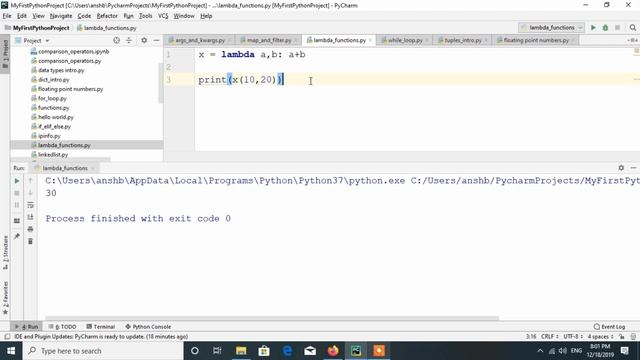 [HINDI] BIT-PY Beginner's Python Course | Part #29 | lambda expressions смотреть онлайн