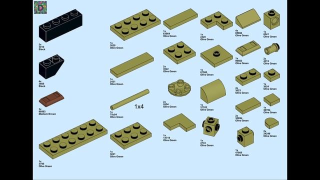 Мини танки КВ-1, КВ-220-2, КВ-3, КВ-4 и КВ-5 из лего смотреть онлайн