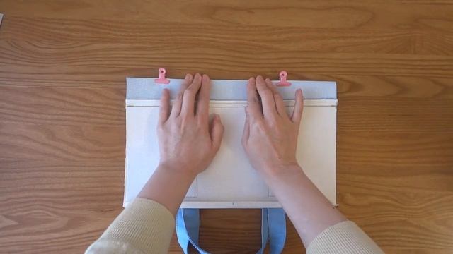 How to Make a Canvas Mini Tote Bag/Free pattern/Sewing Tutorial/DIY смотреть онлайн