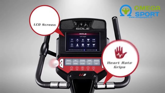 Велотренажер Sole LCB Upright Bike смотреть онлайн
