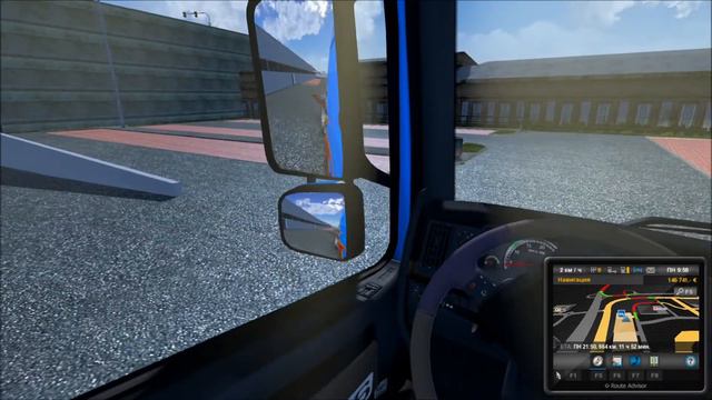 Euro Truck Simulator 2 с Модами (Серия 79) "Через острова Франции и Италии" смотреть онлайн