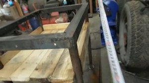 Столик под фрезерный станок нгф 110 / Размеры