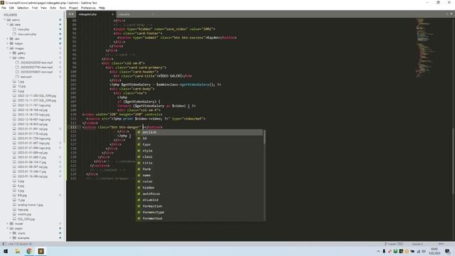 PHP ADMİN PANEL D50 Php Video Yükleme ve Silme смотреть онлайн