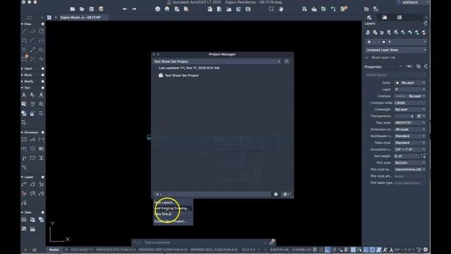 AutoCAD SheetSet (Aka Project Manager) Tutorial Mac смотреть онлайн