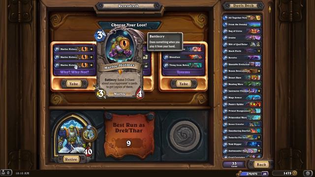 Evolve Shaman Seems So Bad But Feels So Good | Hearthstone Duels смотреть онлайн