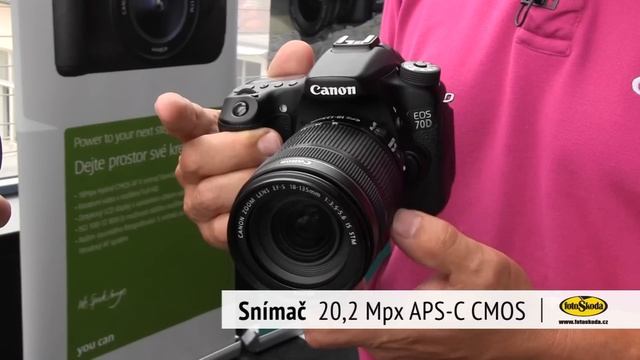 Canon EOS 70D - představení смотреть онлайн