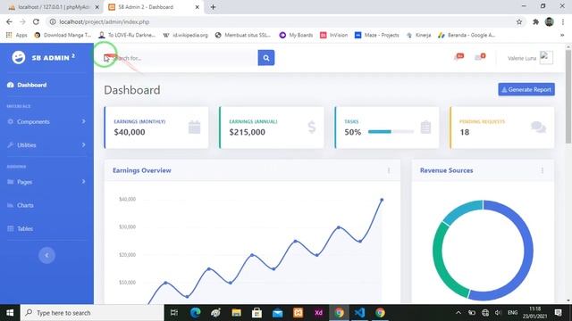 PHP Part 3 - Membuat file koneksi & file index admin смотреть онлайн