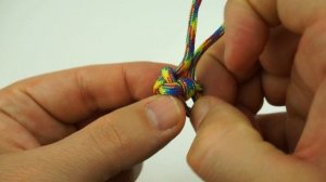 Как связать китайский узел (Chinese Button Knot)