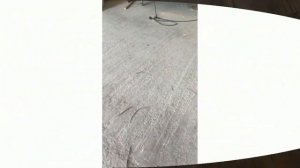 Результат работы мозаично-шлифовальной машины Сплитстоун GM 122, при шлифовке бетона падами 16#