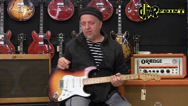 1958 Fender Stratocaster 3-t Sunburst / GuitarPoint Maintal / Vintage Guitars смотреть онлайн