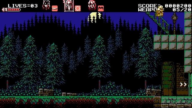 PC Longplay [126] Bloodstained: Curse of the Moon смотреть онлайн